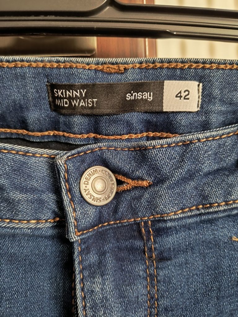 Jeansy Sinsay rozm 42 NOWE nie używane