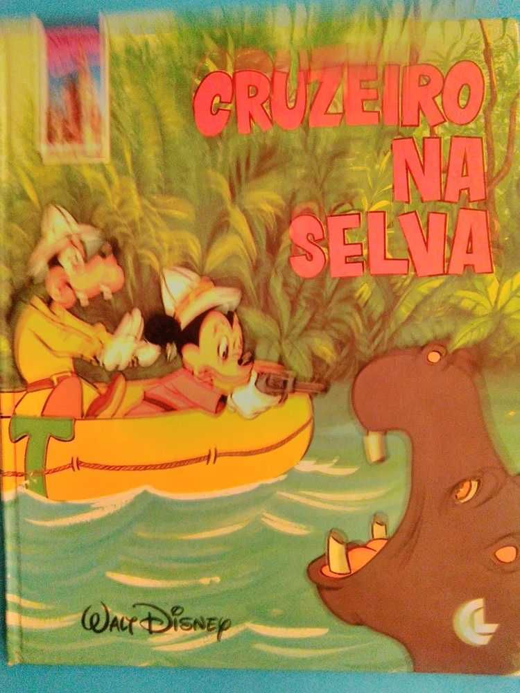 Walt Disney Coleção Disneylândia - Anos 80 Livros Vintage