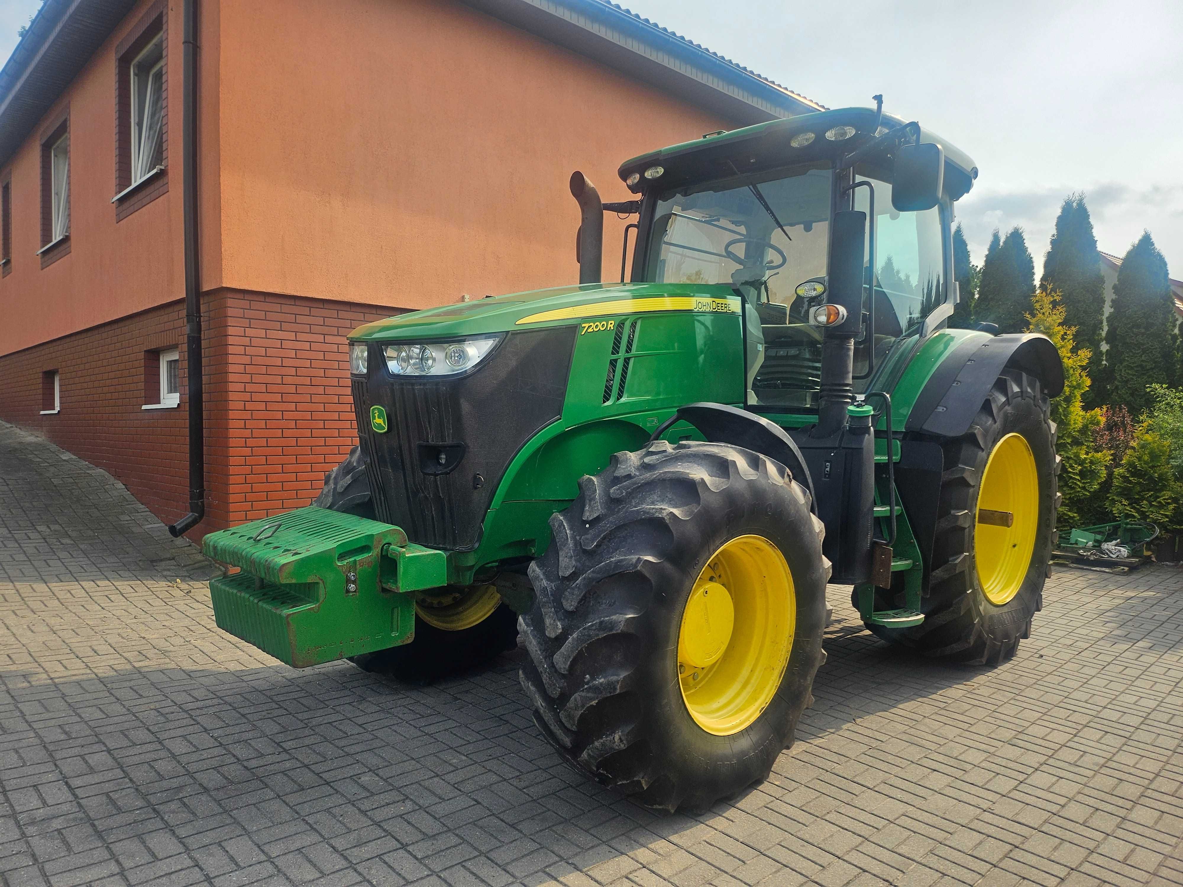John Deere 7200R z Niemiec Pneumatyka