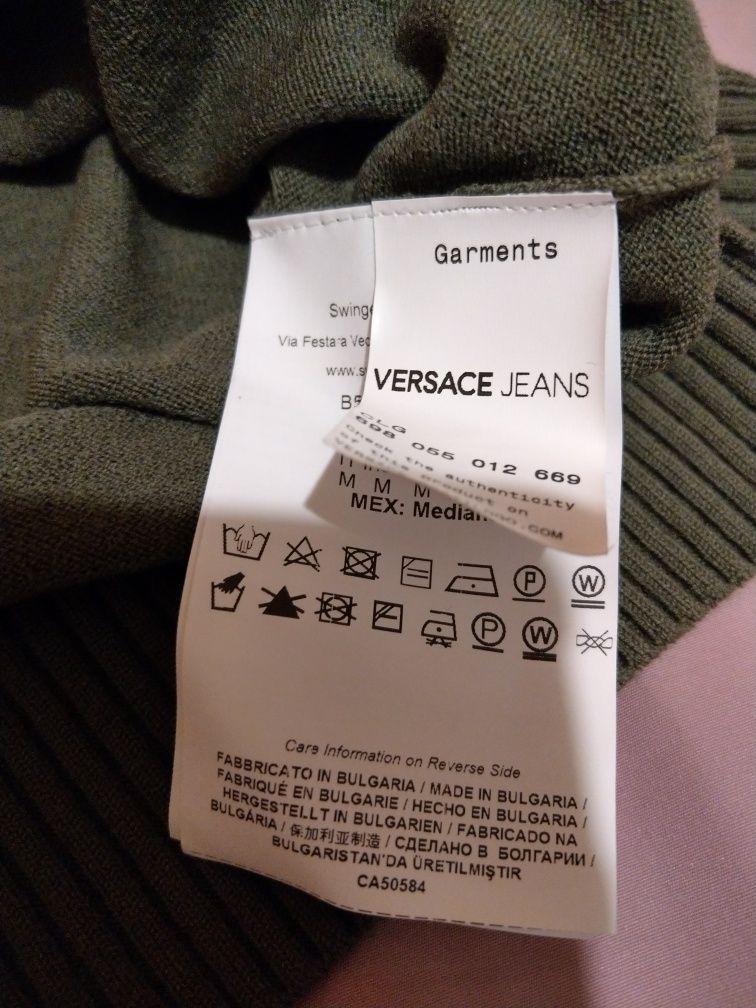 Swetr męski Versace Jeans. Roz.XL, M