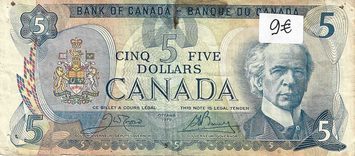 Notas antigas - Canadá