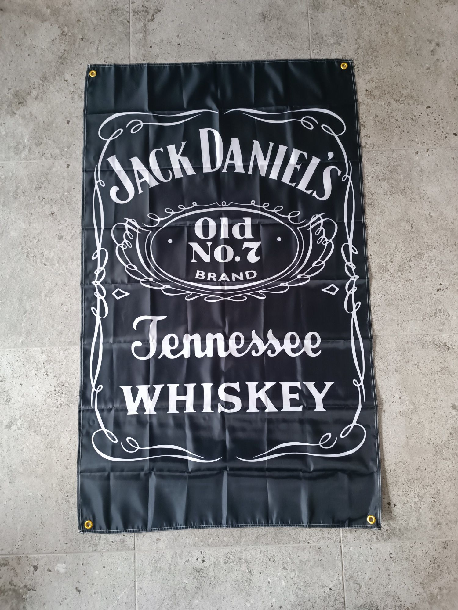 Nowa flaga Jack Daniels 90x150 whysky loft bar club garaż ozdoba