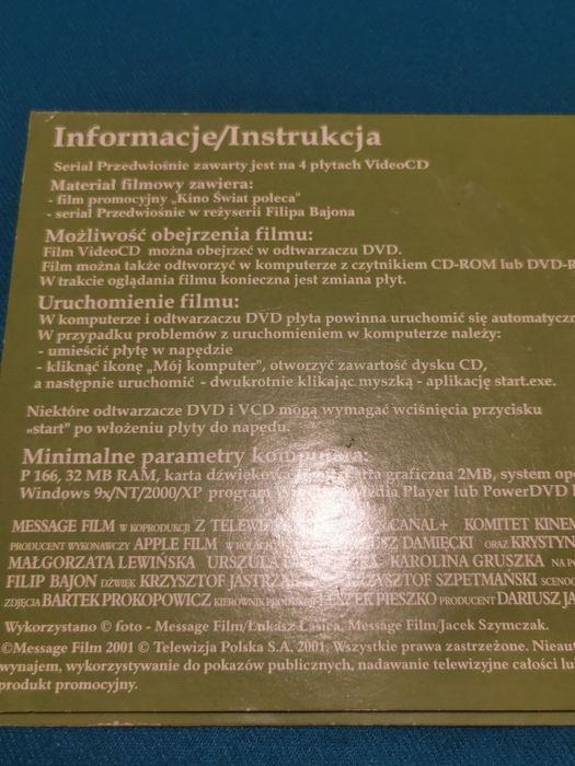 Przedwiośnie płyty CD