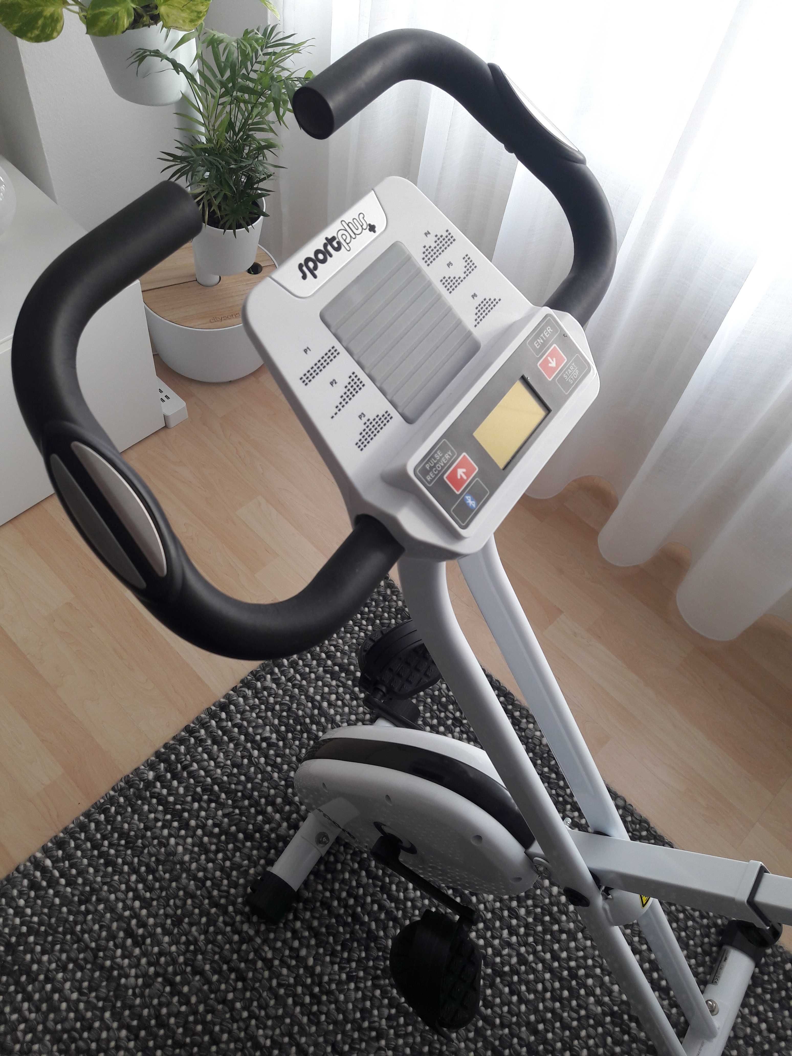 Bicicleta estática e de spinning para fitness (Supporte Tablet e App)
