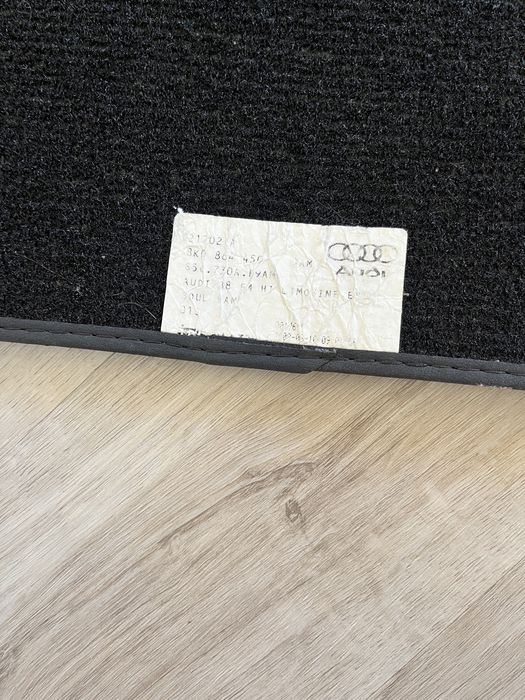 Tapetes audi A3 pretos