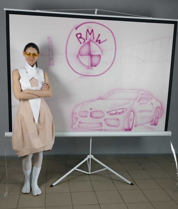 Шоу на свято Новий рік корпоратив Малювання світлом золотом Пісочнешоу