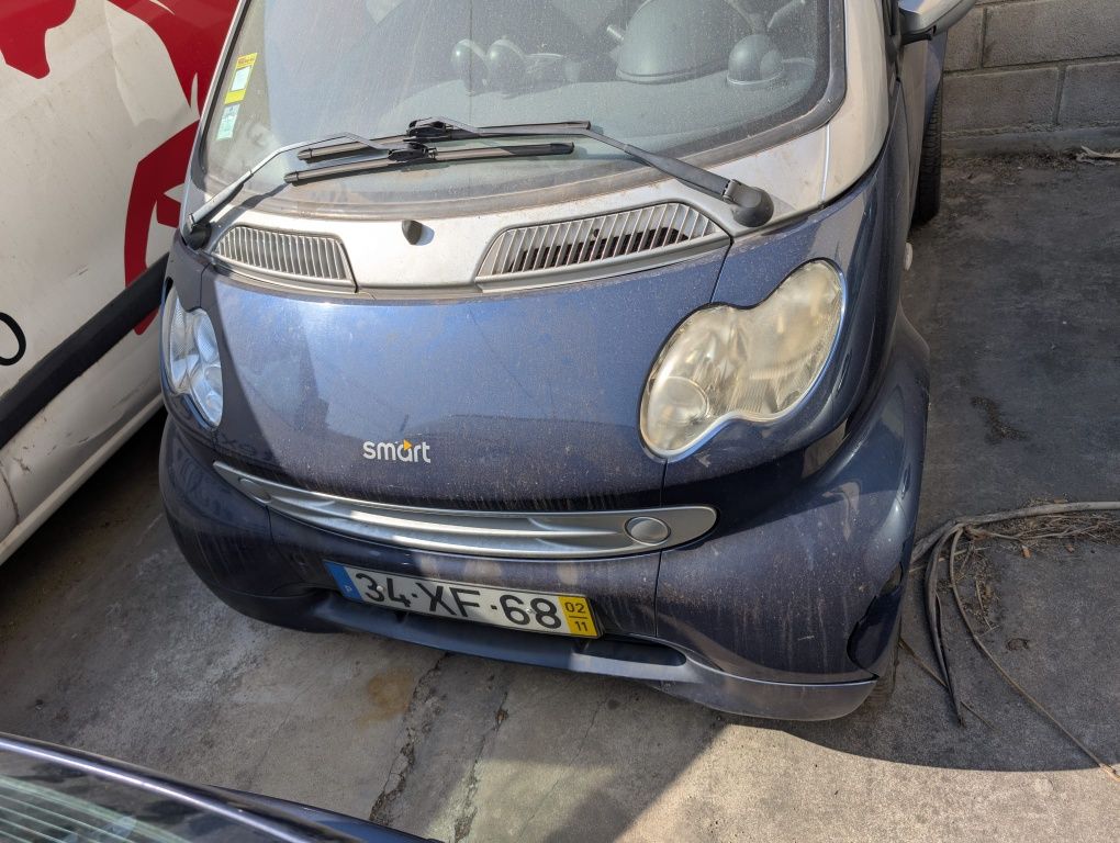 Smart Fortwo CDI 2002 – Não pega – Para peças / recuperação – 1.300€