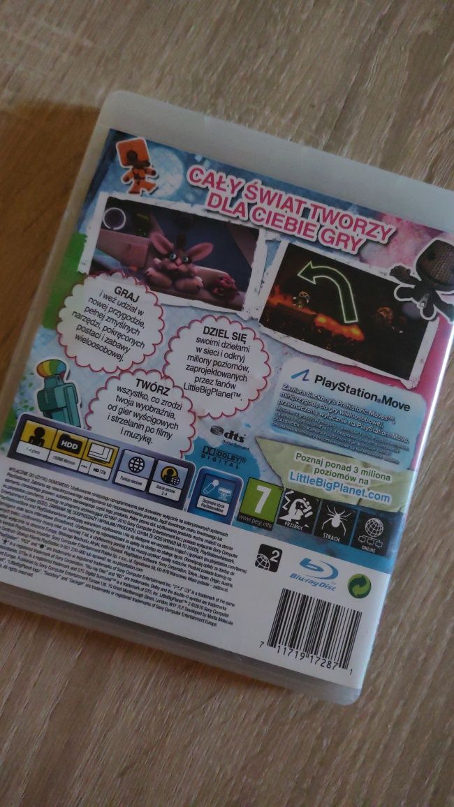 Gra dla najmłodszych Little Big Planet 2 wersja Polska PlayStation 3