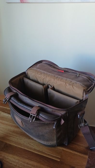 Mala em couro para fotografia - SOLIDEX