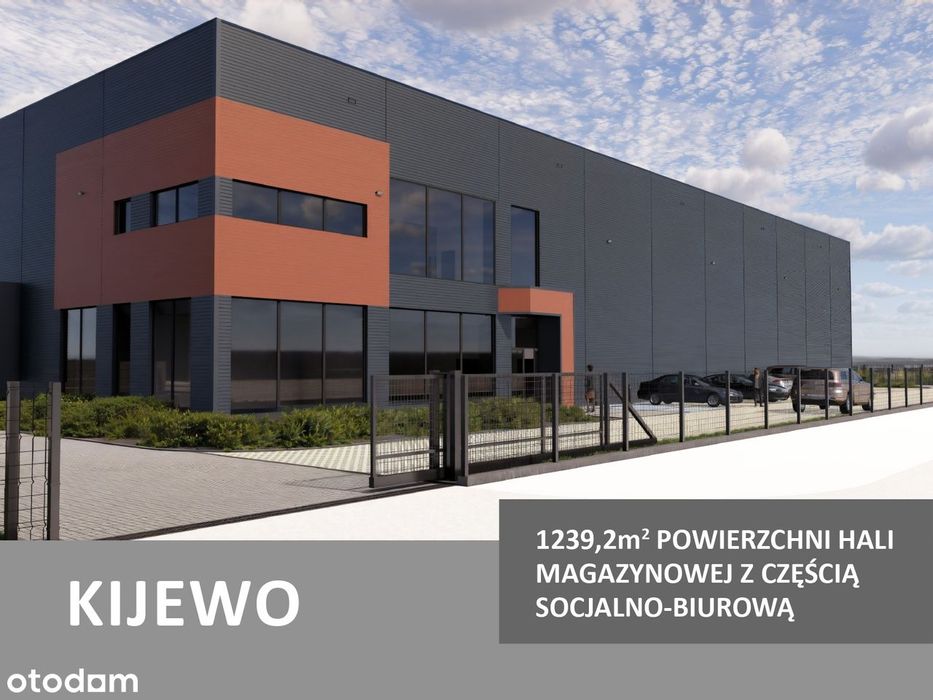 Hala magazynowa z zapleczem socjalno-biurowym