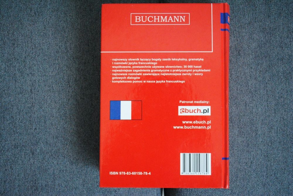 Słownik Francusko-Polski 3 w 1 BUCHMANN