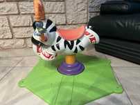 Zebra fisher price super zabawka konik