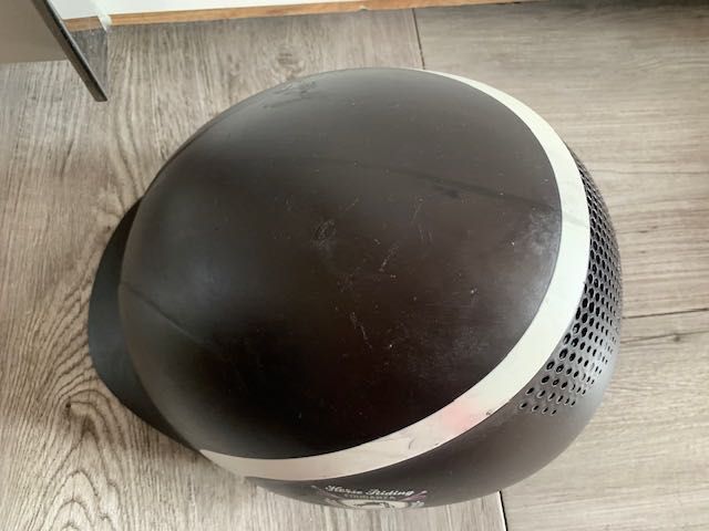 Toczek kask jeździecki FOUGANZA rozmiar z regulacja 57-59 cm tworzywo