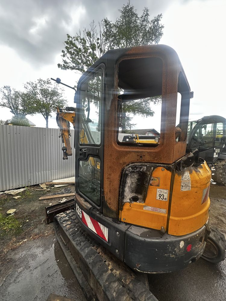 koparka bobcat e35 z 2017 roku na czesci