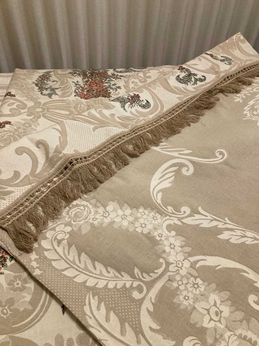 Colcha em Estopa em Linho