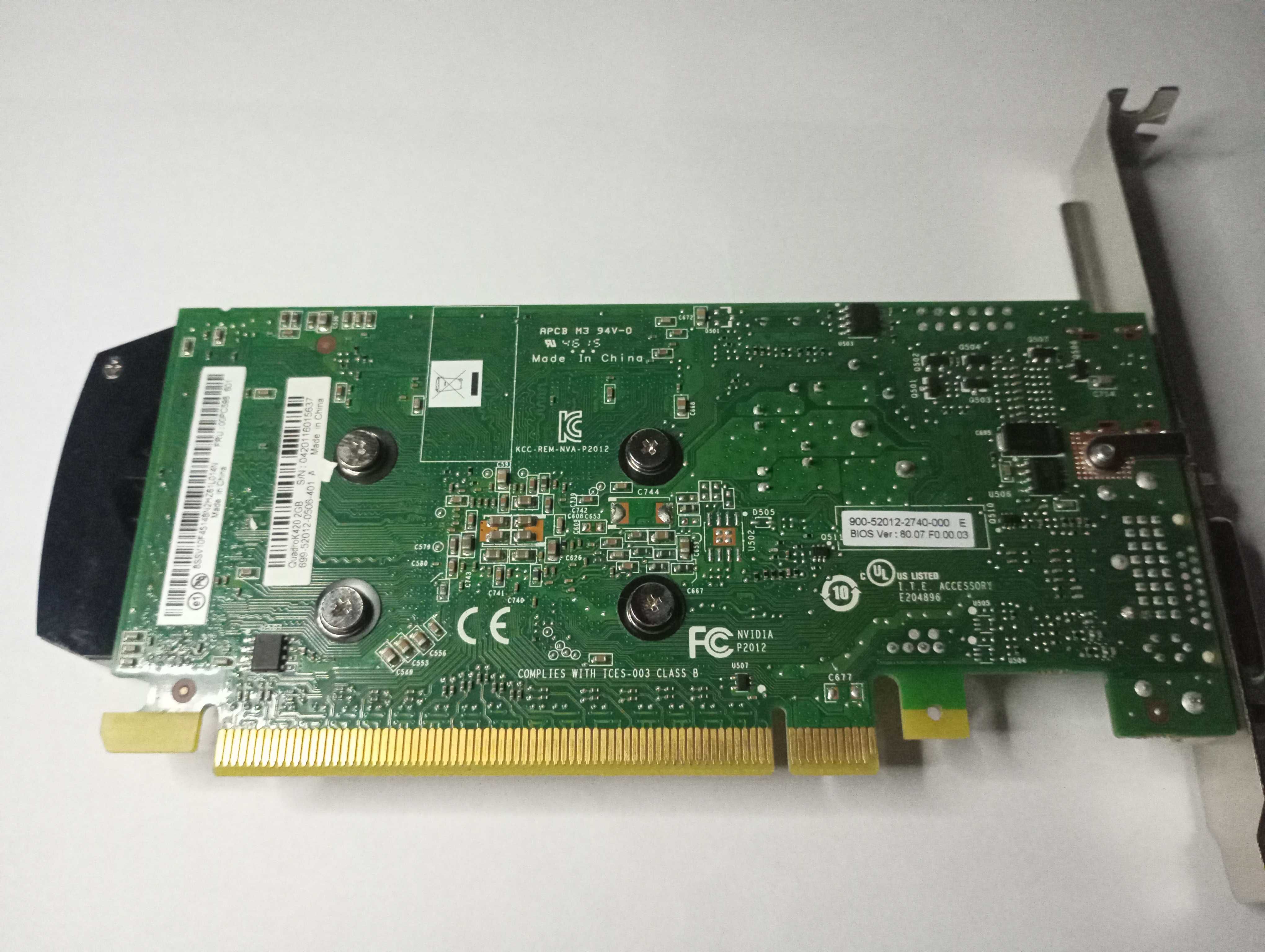 NVIDIA quadro k420 2GB