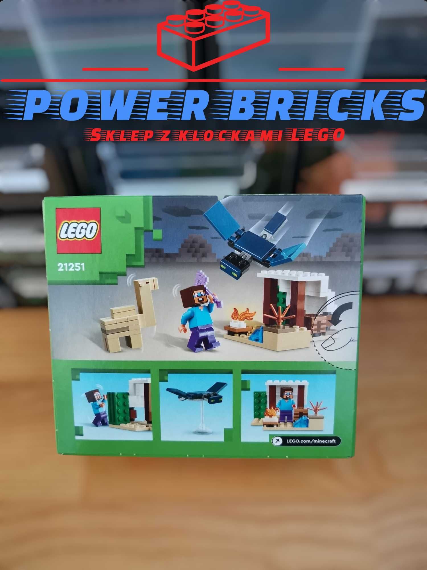 LEGO Minecraft 21251 - Pustynna wyprawa Steve’a #2