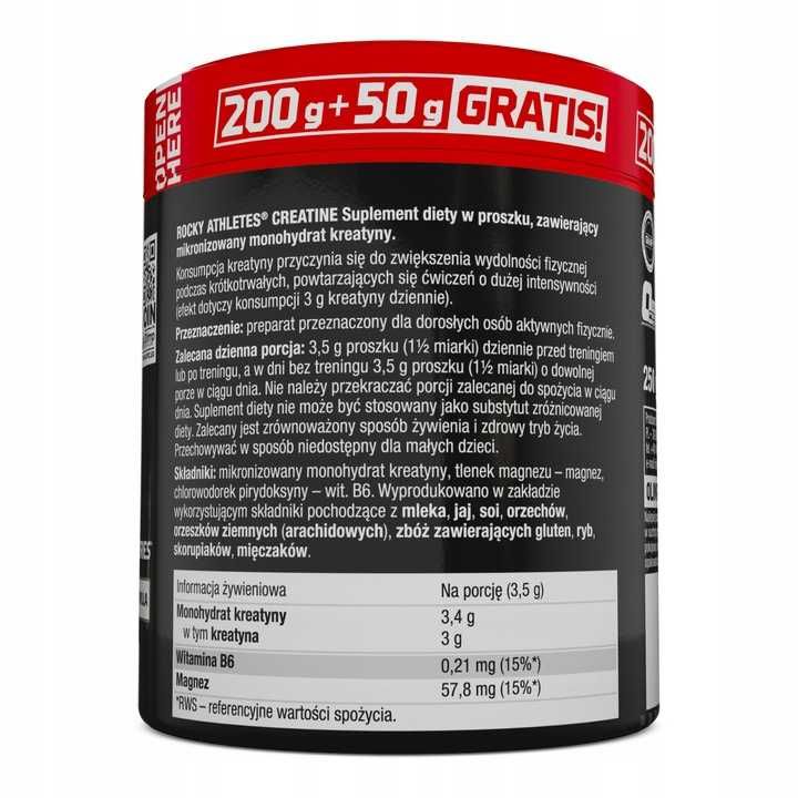 Olimp Rocky Creatine 250g KREATYNA Monohydrat