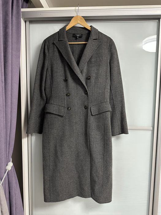 Сіре Шерстяне пальто як zara