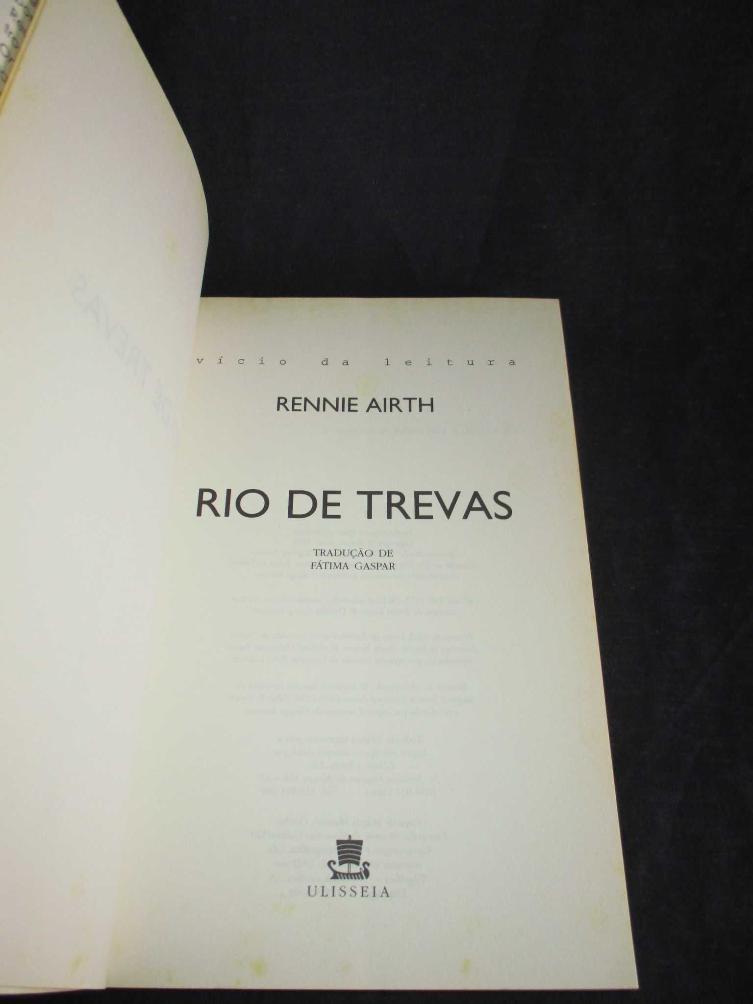 Livro Rio de trevas Rennie Airth