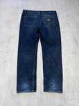 Granatowe jeansy Carhartt Texas Pant II / Baggy denim y2k