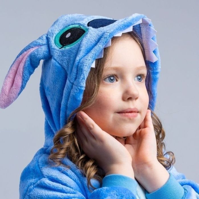 Piżama Onesie Kigurumi Kostium Przebranie Lilo & Stitch 105-115cm