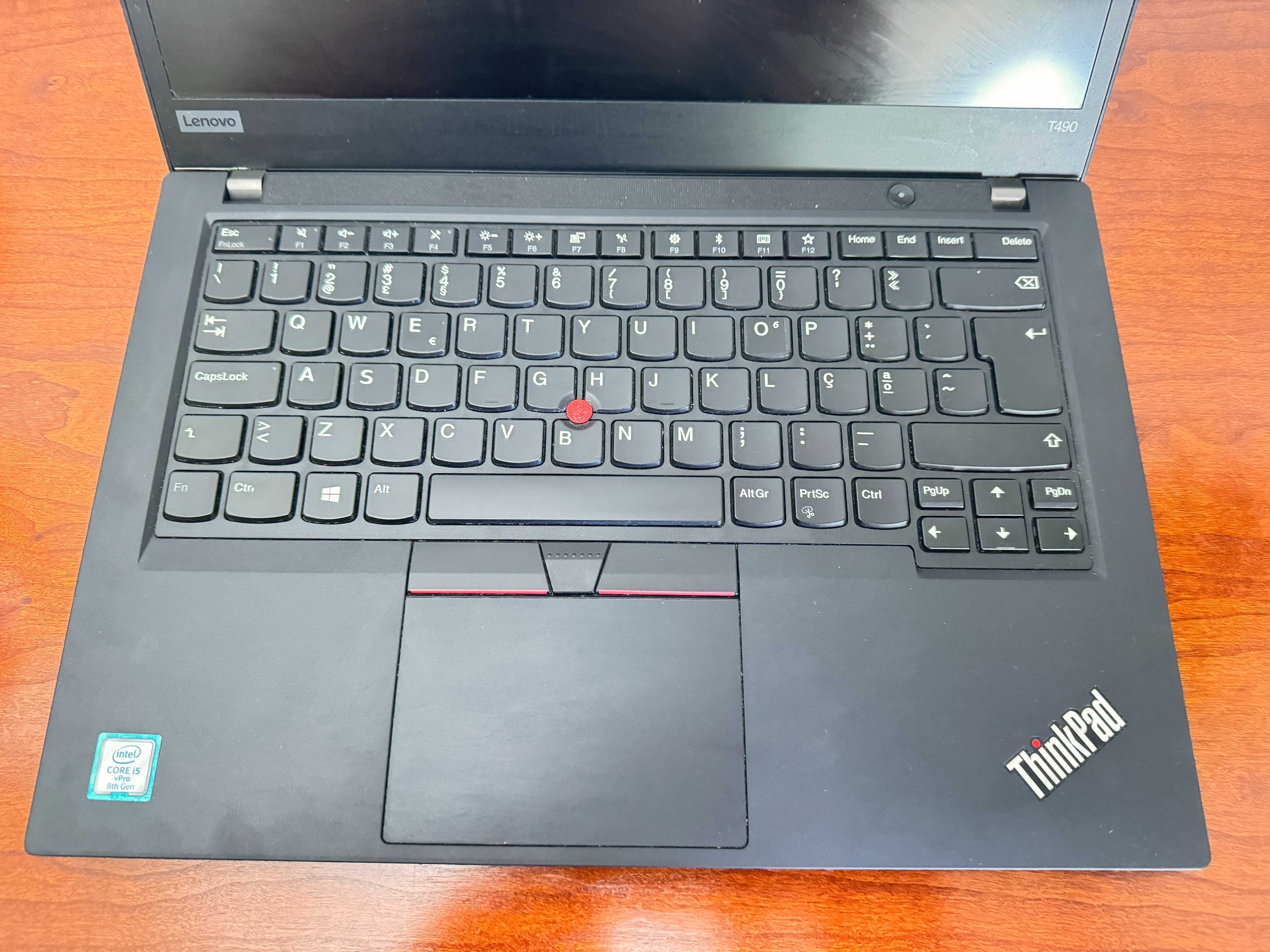 Lenovo ThinkPad T490 14"FullHD/i5 vPro 8365U/16Gb Ram/Ssd Nvme 256Gb