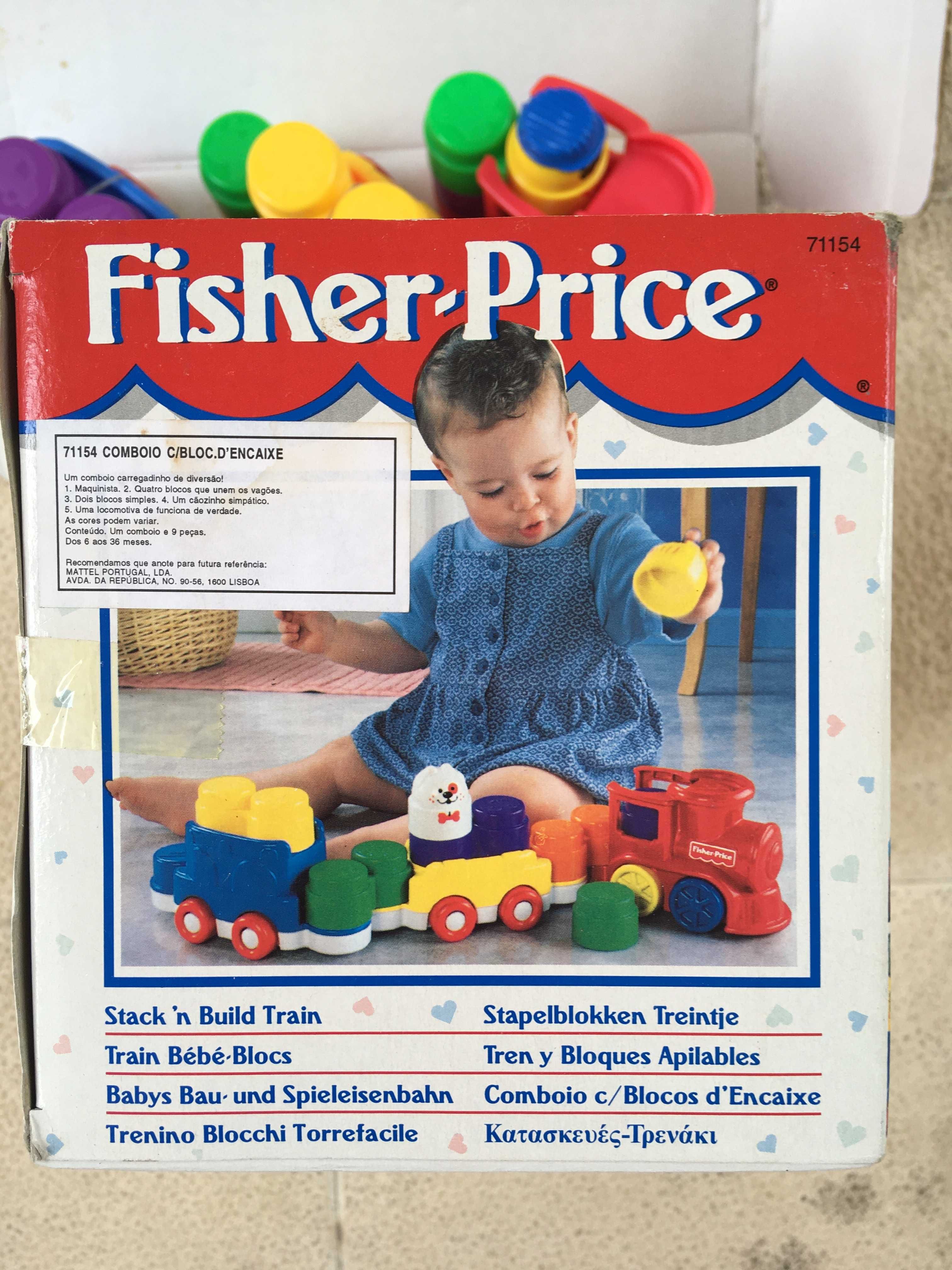 Brinquedo Comboio com blocos de encaixe - Fisher-Price