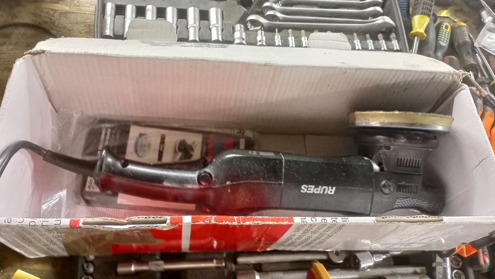 Polerka Rupes LHR 15 ES po serwisie dual action