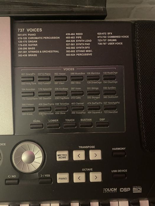 Keyboard MEDELI AW830 + stojak