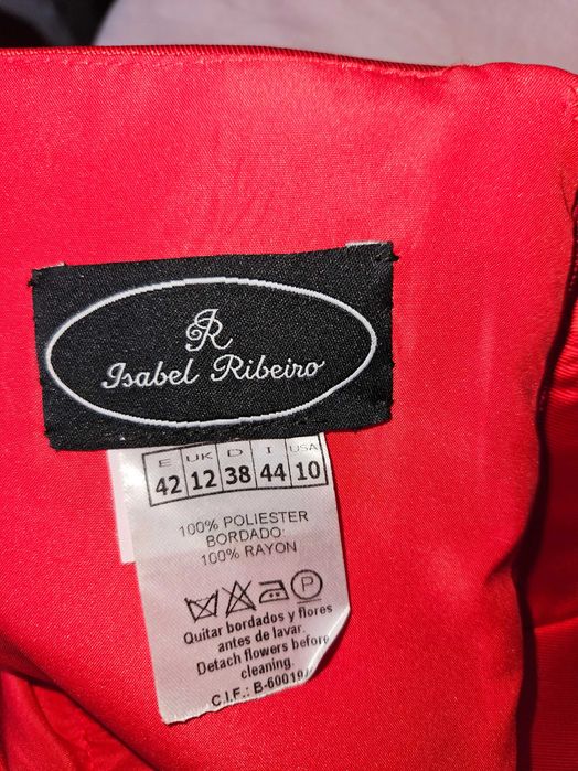 Vestido para cerimónias do Atelier Isabel Ribeiro