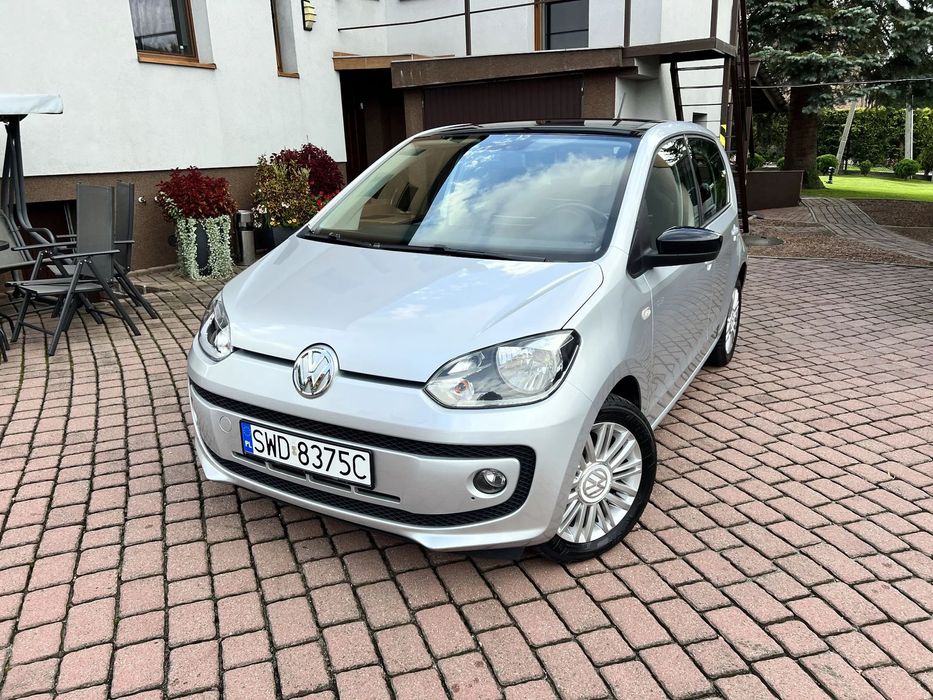 Volkswagen up! PANORAMA MaxOpcja CUP 1WŁAŚCICIEL 5Drzwi 2014R Tylko 143tyś 1.0B Klima