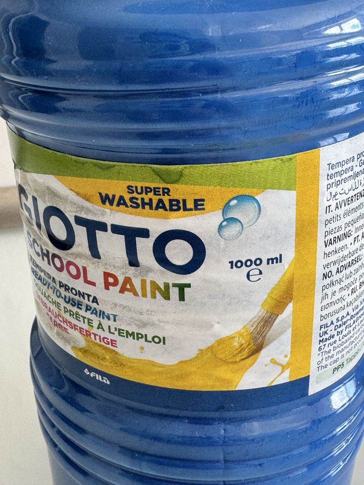 Guache Giotto Azul - 1000ml