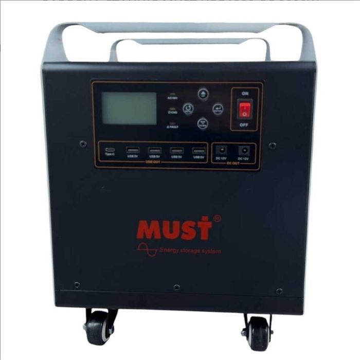 Зарядна станція MUST HBP1800 OS 2000W 60/40A AC з ручками