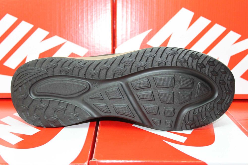 NIKE AIR JORDAN  - коричневые кожаные кроссовки кросівки(код 5-15кор.)