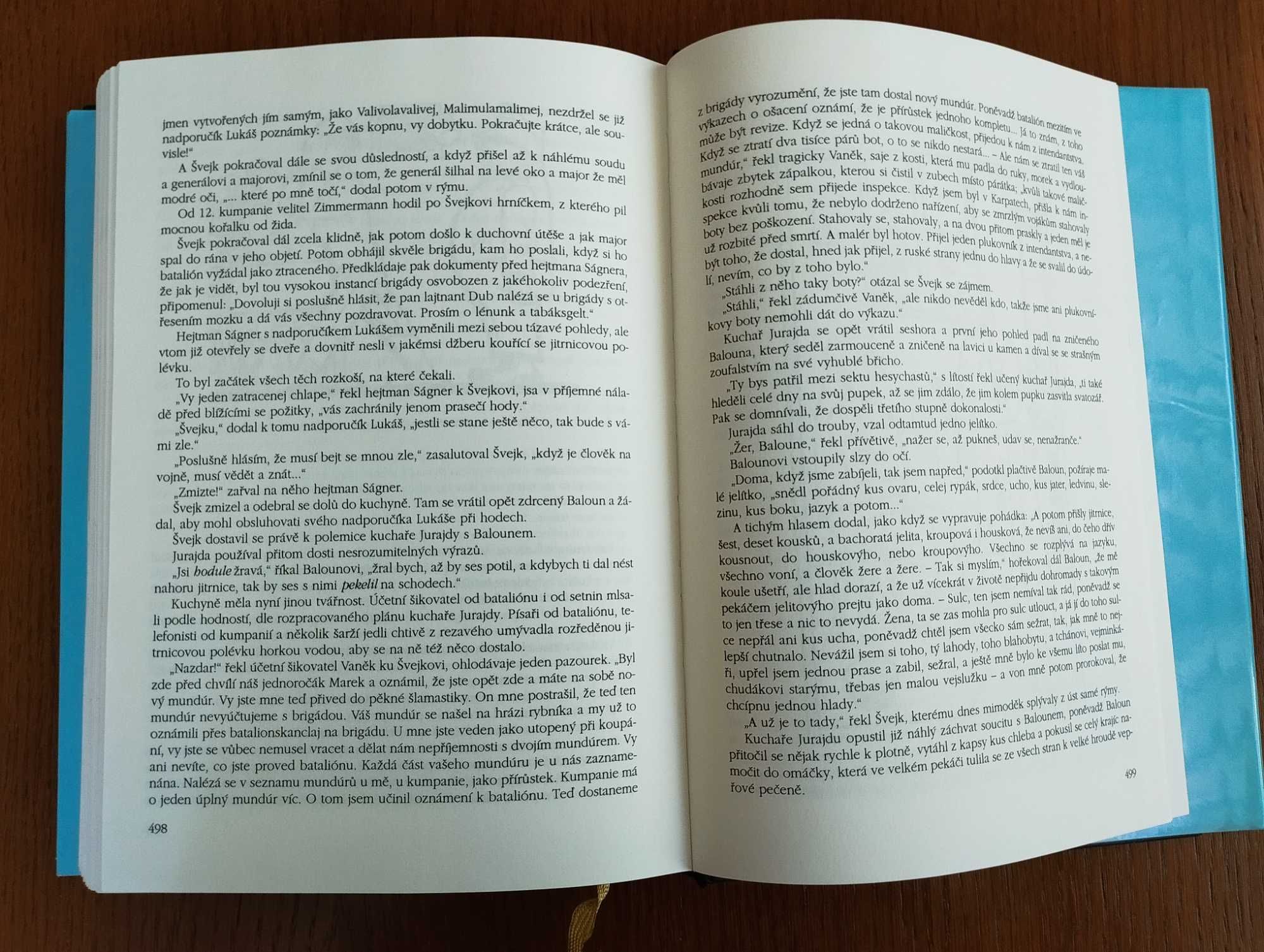 Przygody dobrego wojaka Szwejka w języku czeskim