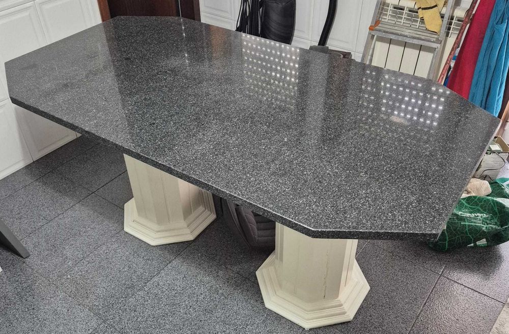 Mesa de Cozinha, Pedra Mármore