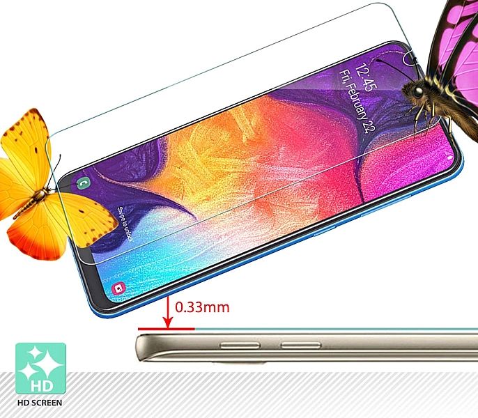 Szkło hartowane 9H płaskie do Samsung Galaxy A12