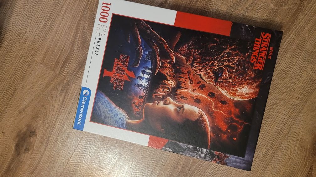 Puzzle 1000 elementów ze Stranger things Netflix