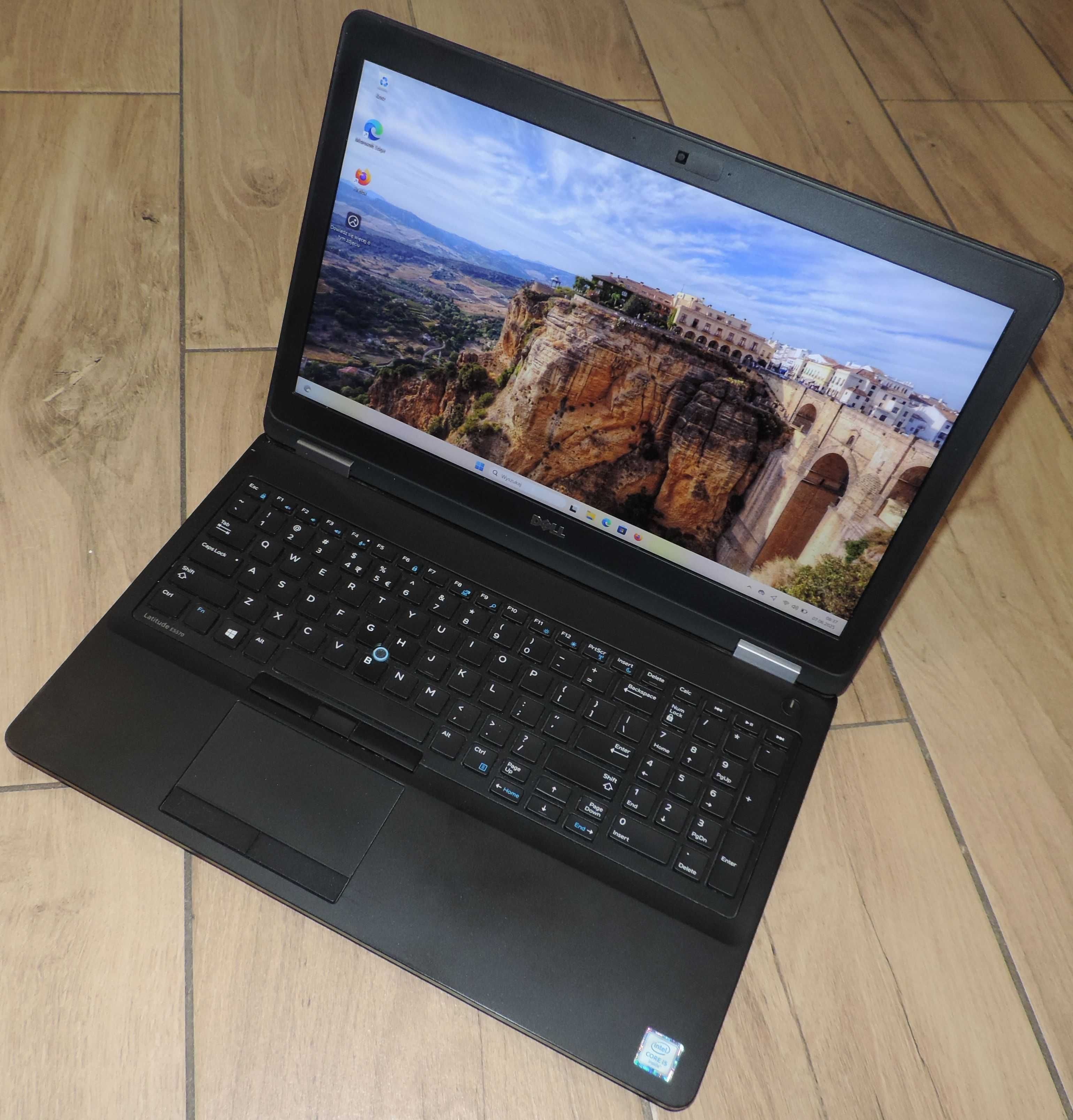 Dell Latitude e5570 i5 RAM32 SSD512 15,6FHD gw12m W11-Lapserwis Elbląg