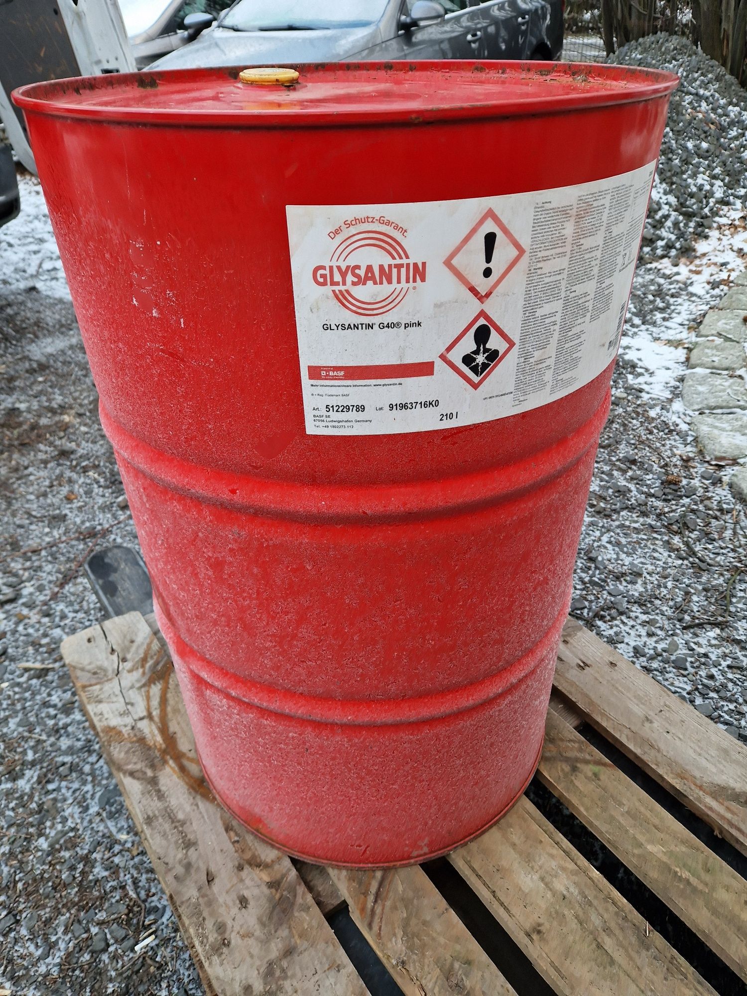 Glysantin G40 210l beczka Płyn do chłodnic Koncentrat