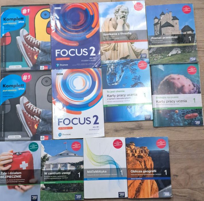 Książki do 1 klasy liceum/technikum