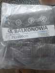 Oslona balkonowa siatka