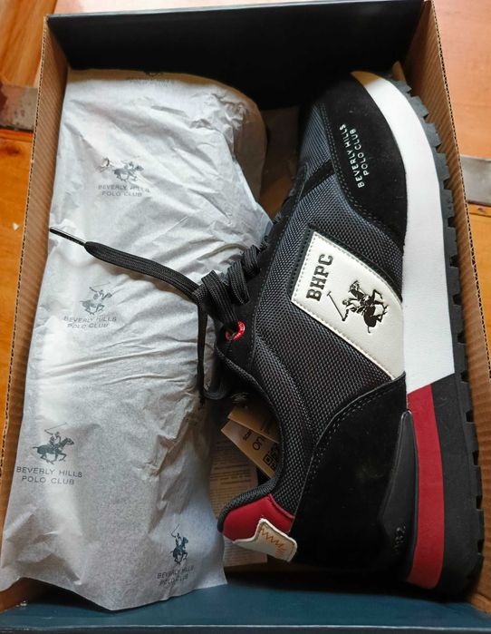 Beverly Hills Polo Club Sneakersy NICK-01 Czarny