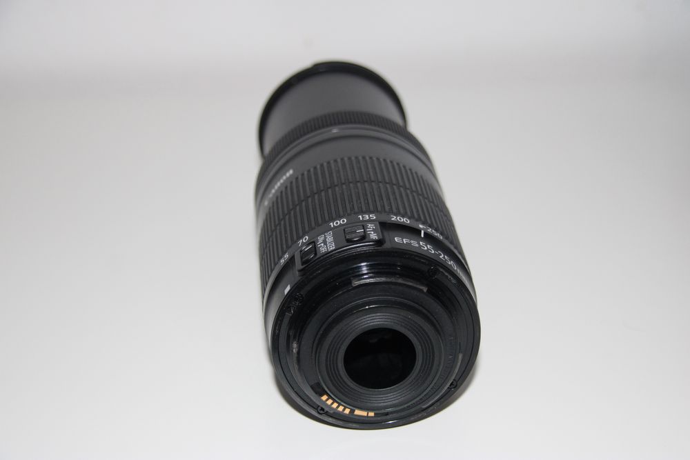 Lente canon 55 250mm