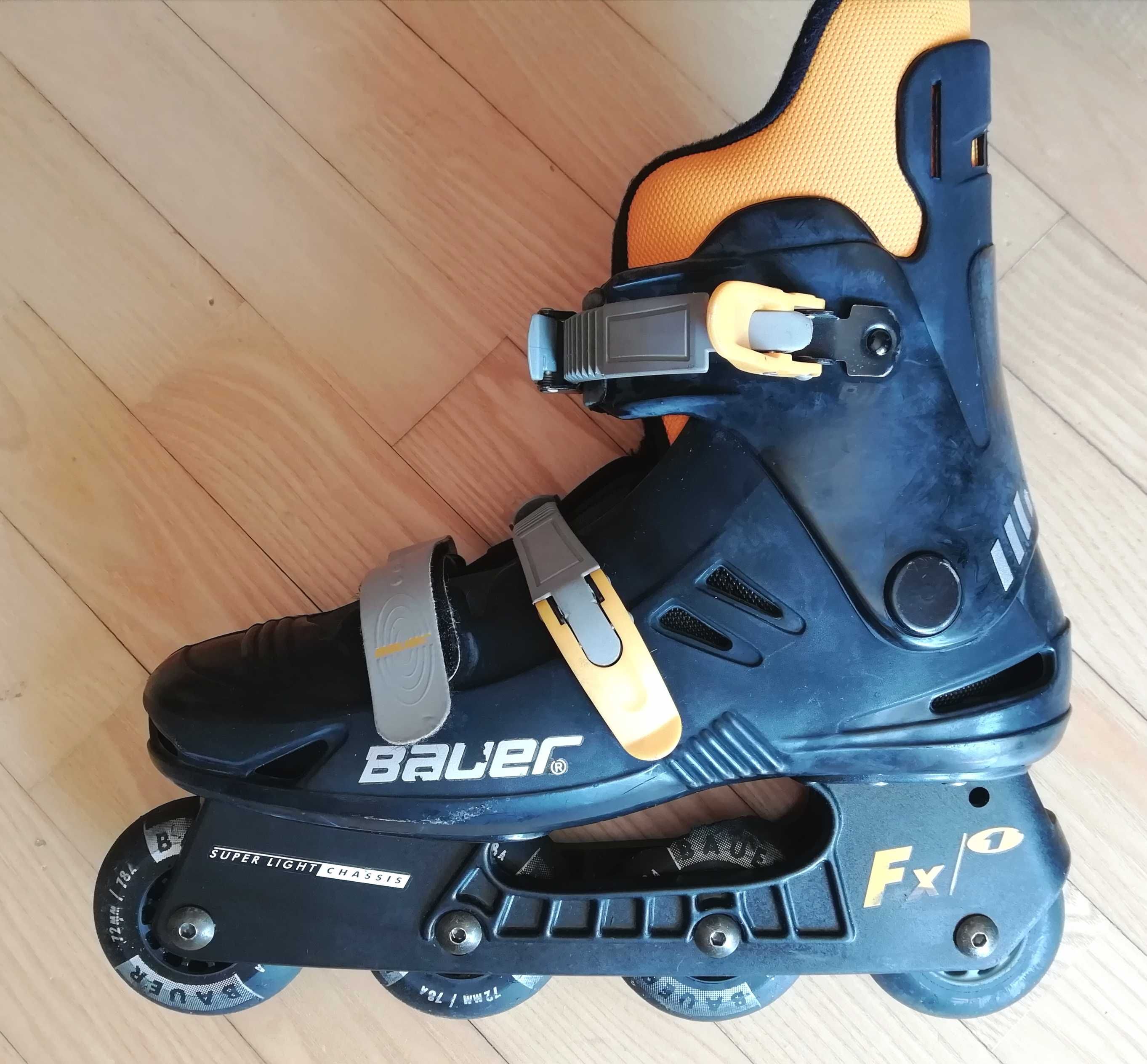 BAUER FX1 Kultowe rolki rozmiar 8 wkł. 25cm