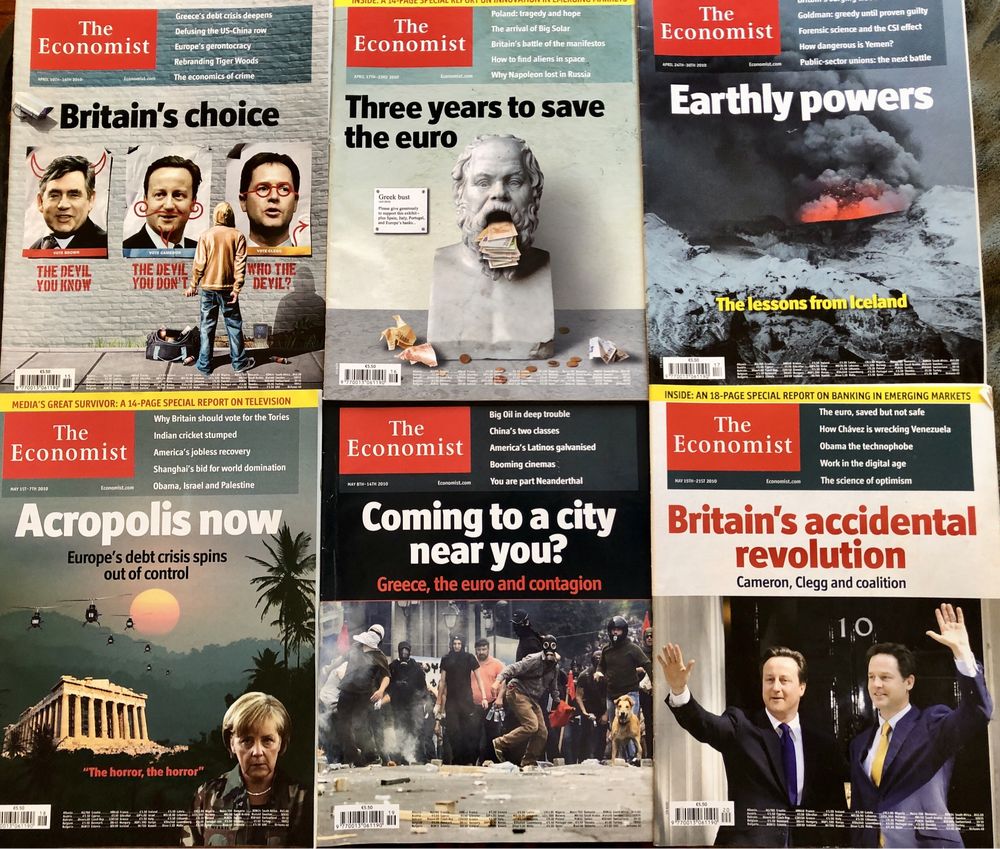 The Economist Lote de 40 revistas