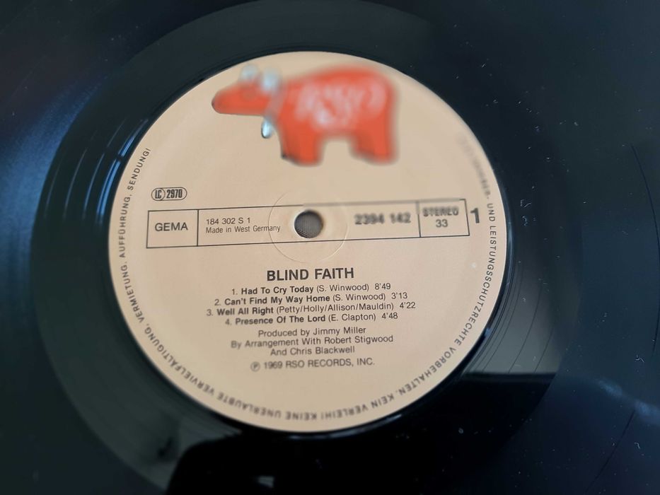 Blind Faith (E. Clapton) - Blind Faith - Germany - Vinil LP
