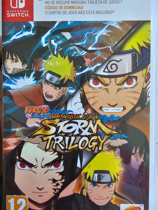 Jogo nintendo switch- storm trilogy Naruto