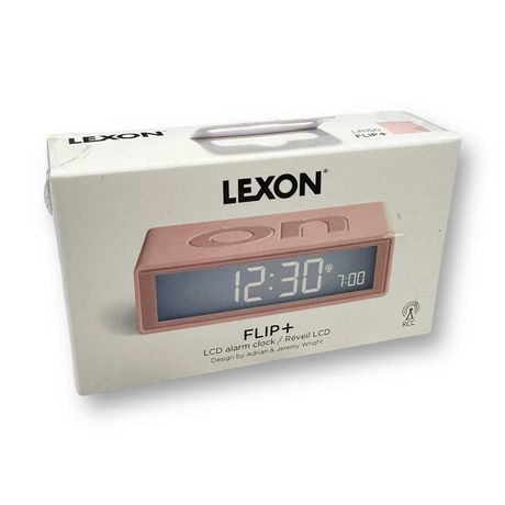 Lexon Flip+sterowany radiowo budzik
